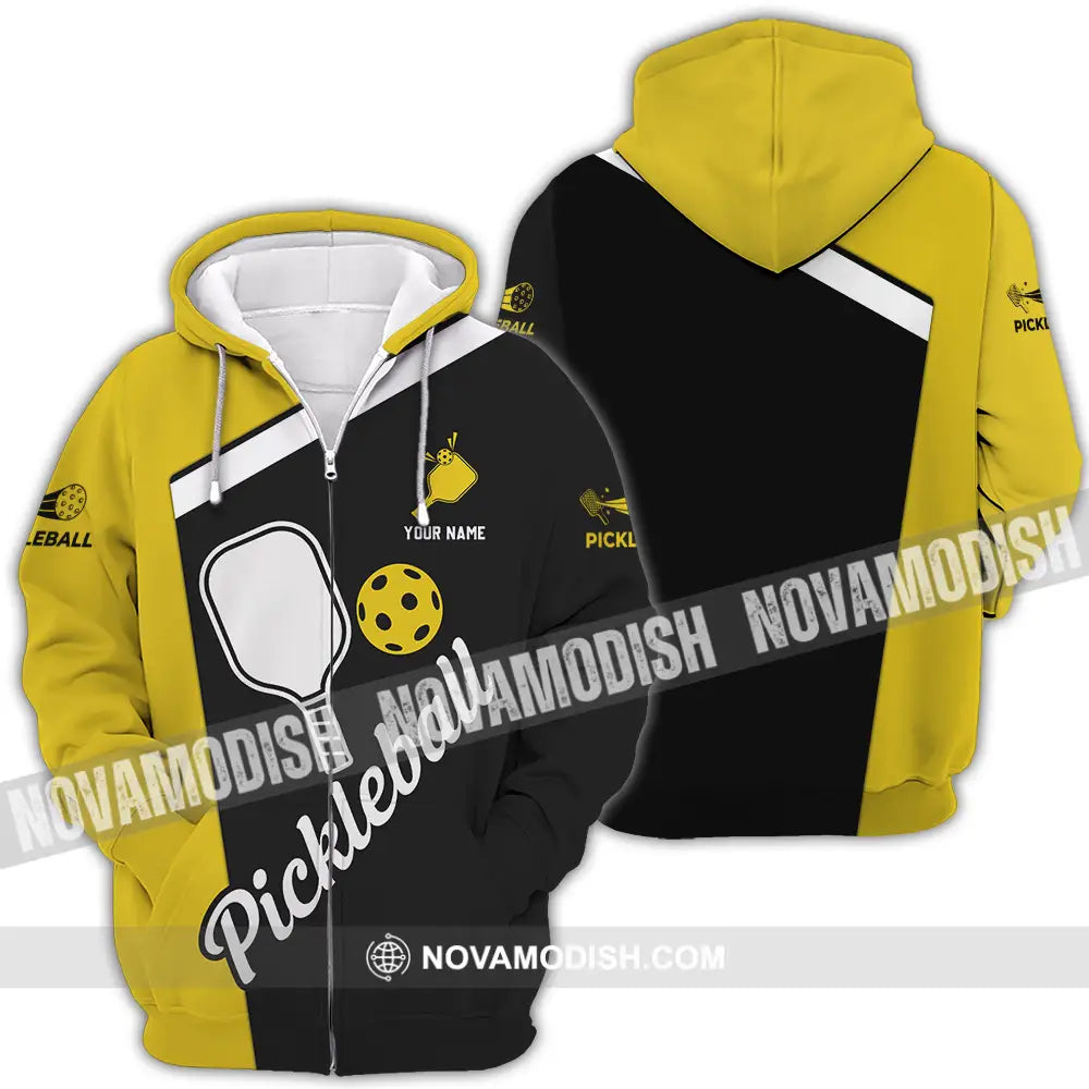 Unisex Shirt - Custom Pickleball Shirt Zipper Hoodie / S T-shirt