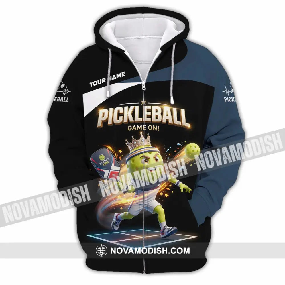 Unisex Shirt - Custom Pickleball Shirt - Zipper Hoodie / S - T-shirt