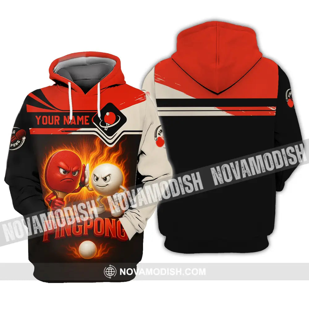 Unisex Shirt - Custom Ping Pong Shirt Hoodie / S T-shirt