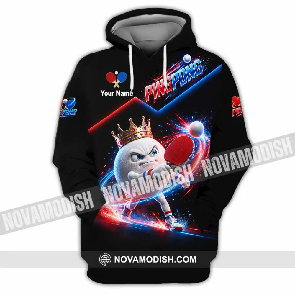 Unisex Shirt - Custom Ping Pong Shirt - Hoodie / S - T-shirt