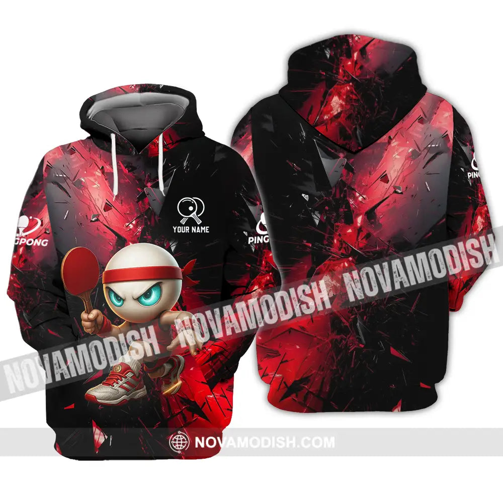 Unisex Shirt - Custom Ping Pong Shirt Hoodie / S T-shirt