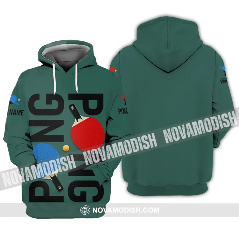 Unisex Shirt - Custom Ping Pong Shirt Hoodie / S T-shirt