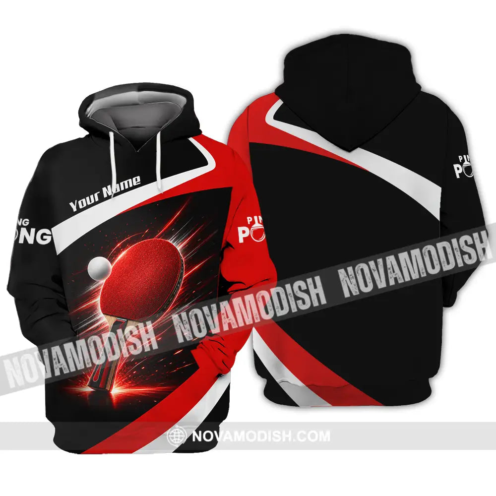 Unisex Shirt - Custom Ping Pong Shirt - Hoodie / S - T-shirt