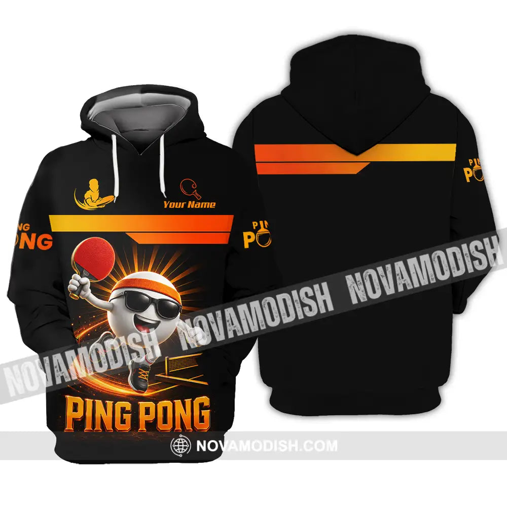 Unisex Shirt - Custom Ping Pong Shirt - Hoodie / S - T-shirt