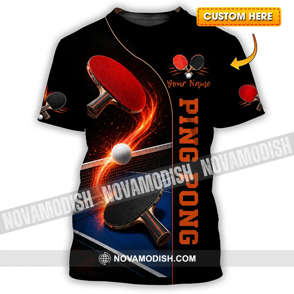 Unisex Shirt - Custom Ping Pong Shirt - T-shirt