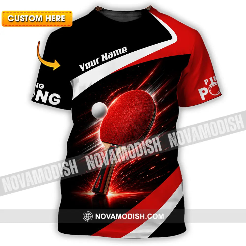 Unisex Shirt - Custom Ping Pong Shirt - T-shirt