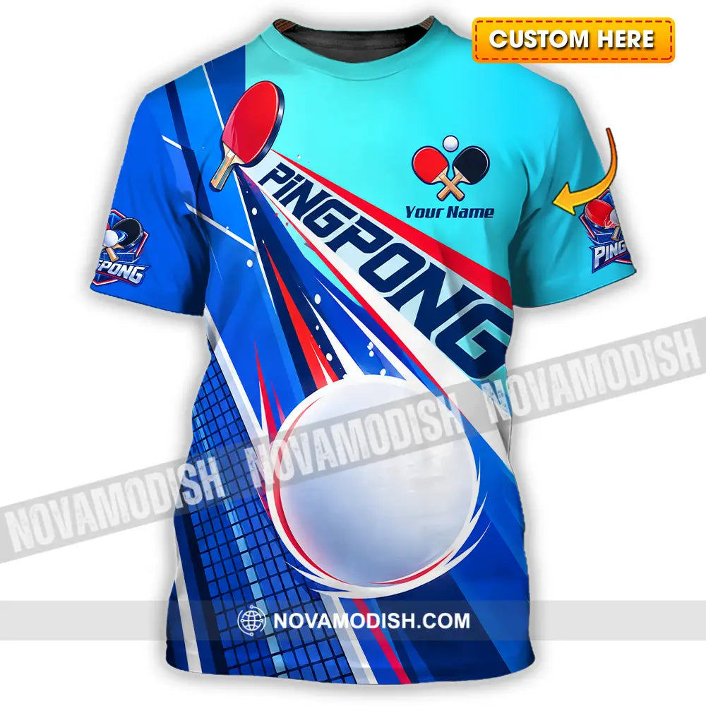 Unisex Shirt - Custom Ping Pong Shirt - T-shirt