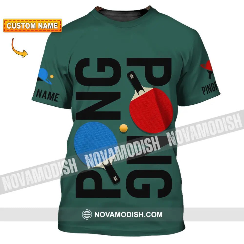 Unisex Shirt - Custom Ping Pong Shirt T-shirt