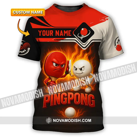 Unisex Shirt - Custom Ping Pong Shirt T-shirt