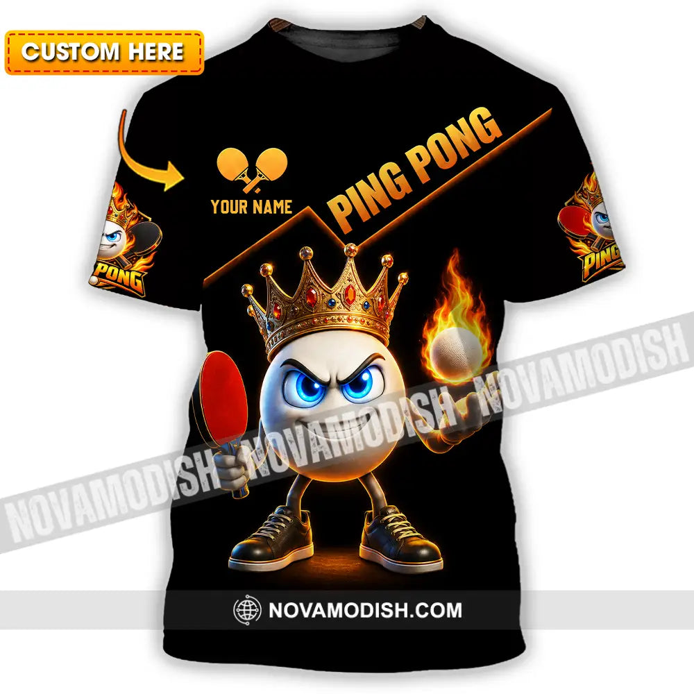 Unisex Shirt - Custom Ping Pong Shirt - T-shirt