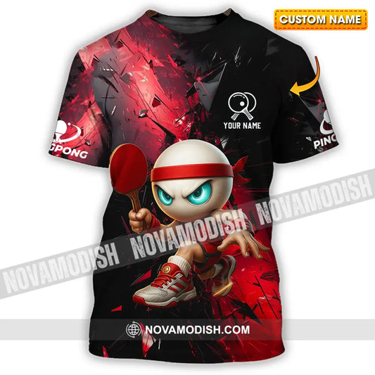 Unisex Shirt - Custom Ping Pong Shirt T-shirt
