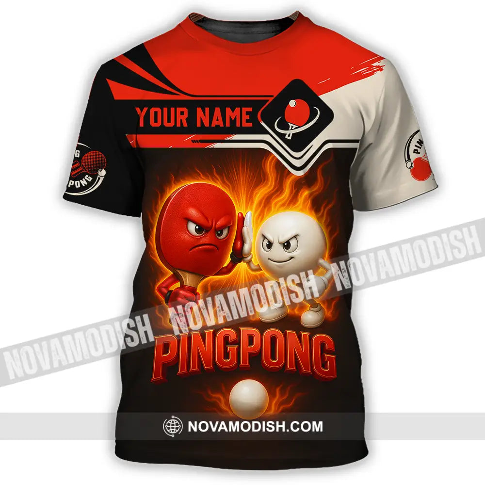 Unisex Shirt - Custom Ping Pong Shirt T-Shirt / S T-shirt