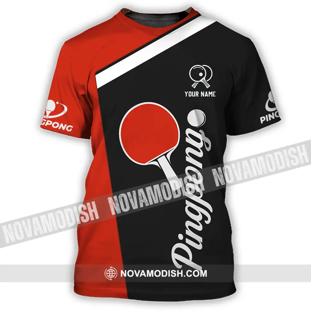 Unisex Shirt - Custom Ping Pong Shirt T-Shirt / S T-shirt
