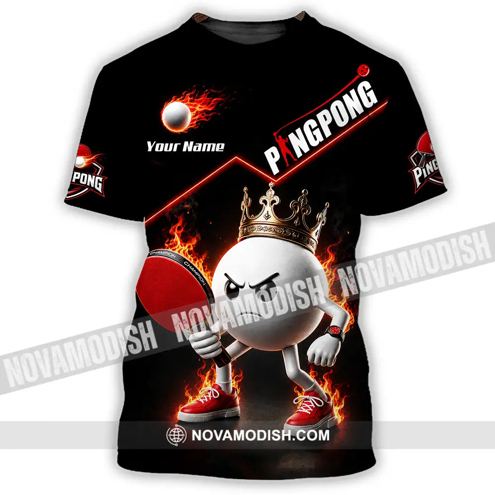 Unisex Shirt - Custom Ping Pong Shirt - T-Shirt / S - T-shirt