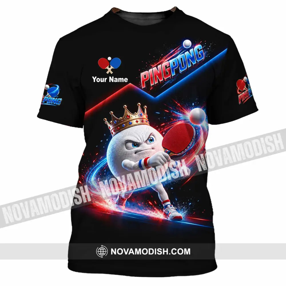 Unisex Shirt - Custom Ping Pong Shirt - T-Shirt / S - T-shirt