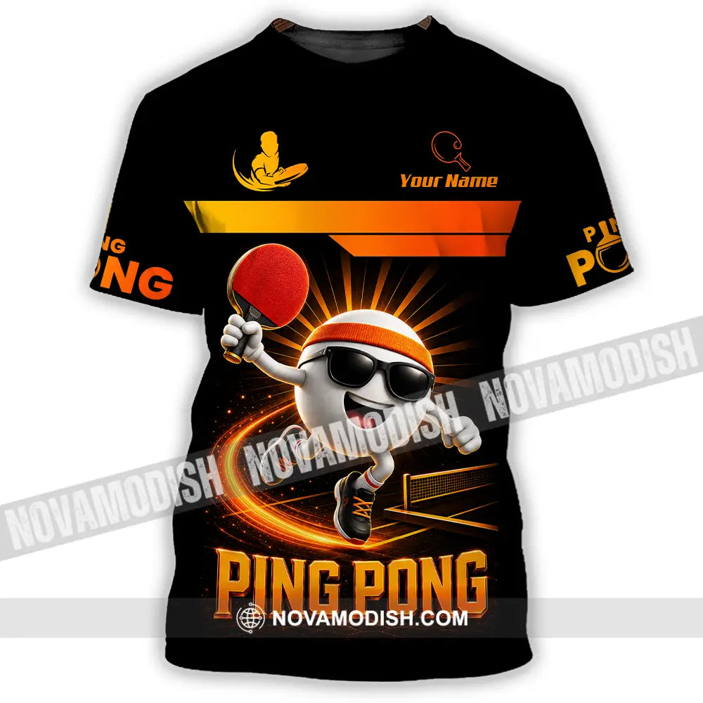 Unisex Shirt - Custom Ping Pong Shirt - T-Shirt / S - T-shirt