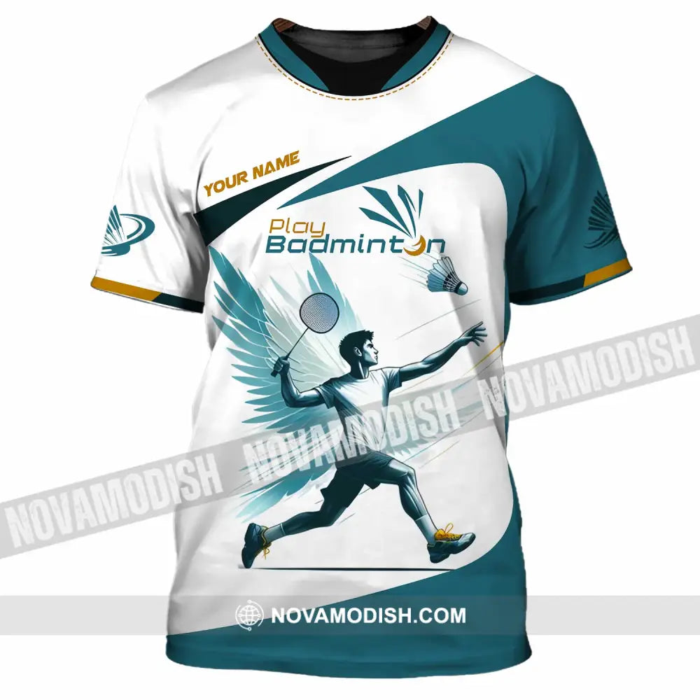 Unisex Shirt - Custom Play Badminton Shirt T-Shirt / S T-shirt