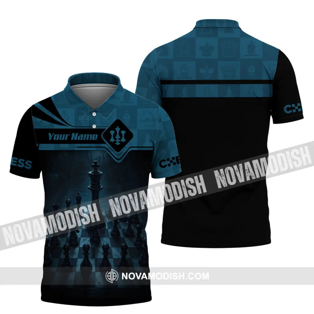 Unisex Shirt - Custom Playing Chess Shirt Polo Shirt / S T-shirt
