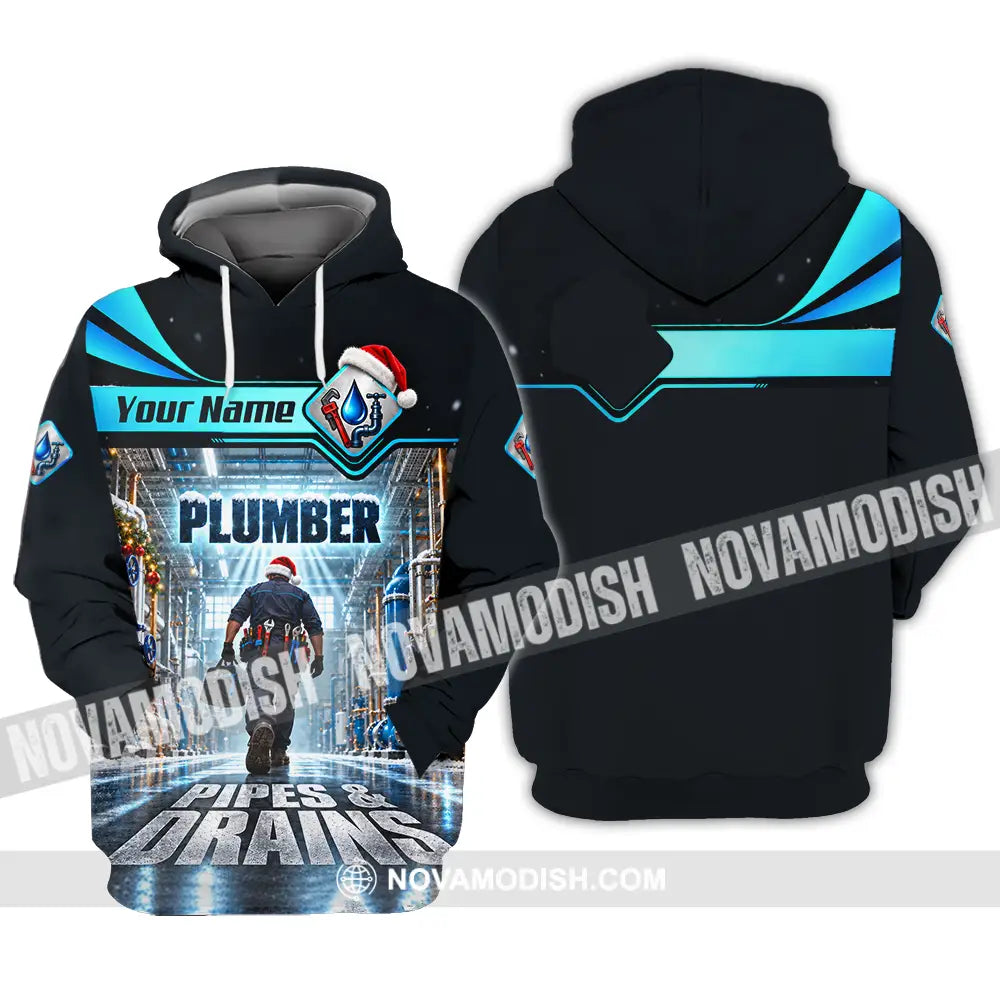 Unisex Shirt - Custom Plumber Shirt - Hoodie / S - T-shirt
