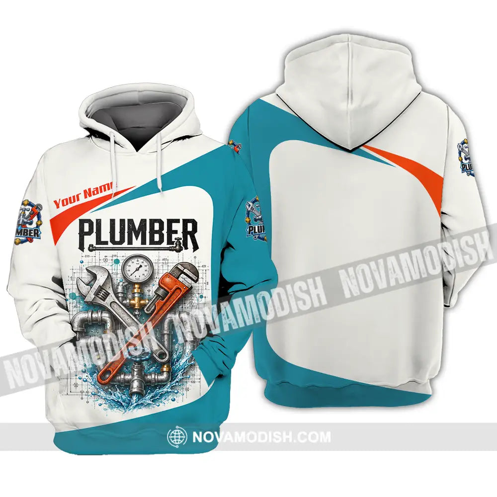 Unisex Shirt - Custom Plumber Shirt - Hoodie / S - T-shirt