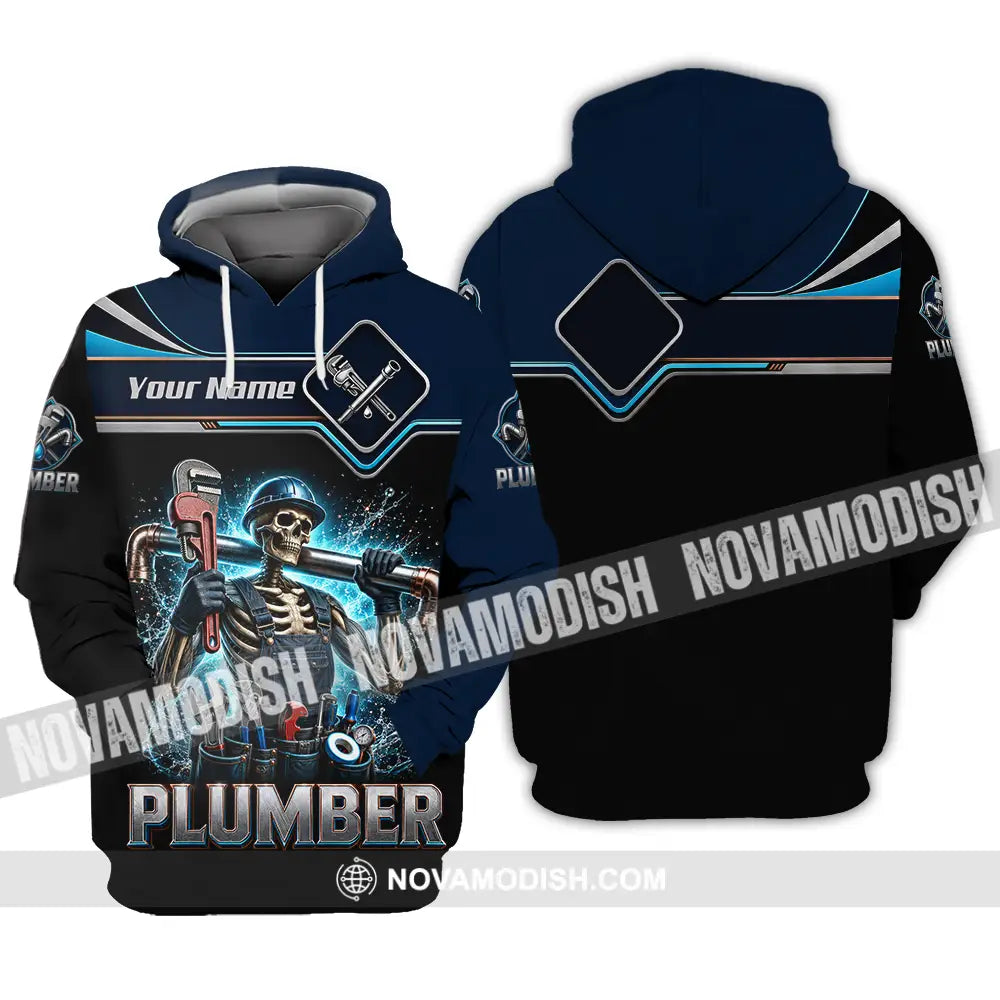 Unisex Shirt - Custom Plumber Shirt - Hoodie / S - T-shirt
