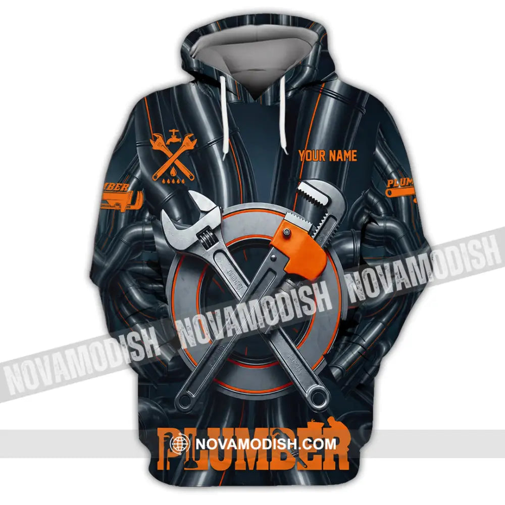 Unisex Shirt - Custom Plumber Shirt - Hoodie / S - T-shirt