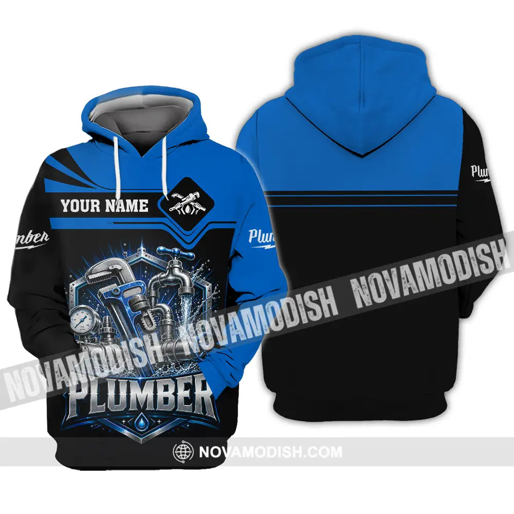 Unisex Shirt - Custom Plumber Shirt - Hoodie / S - T-shirt