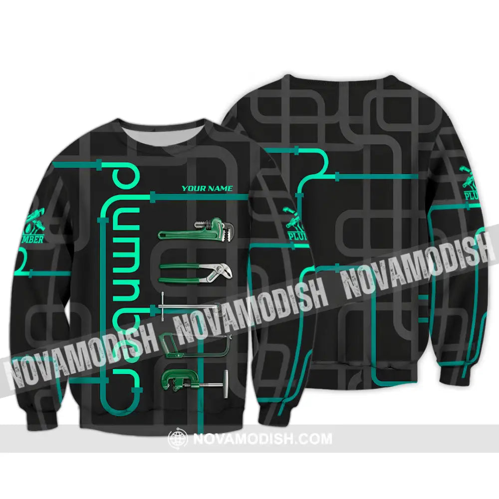 Unisex Shirt - Custom Plumber Shirt - Long Sleeve / S - T-shirt