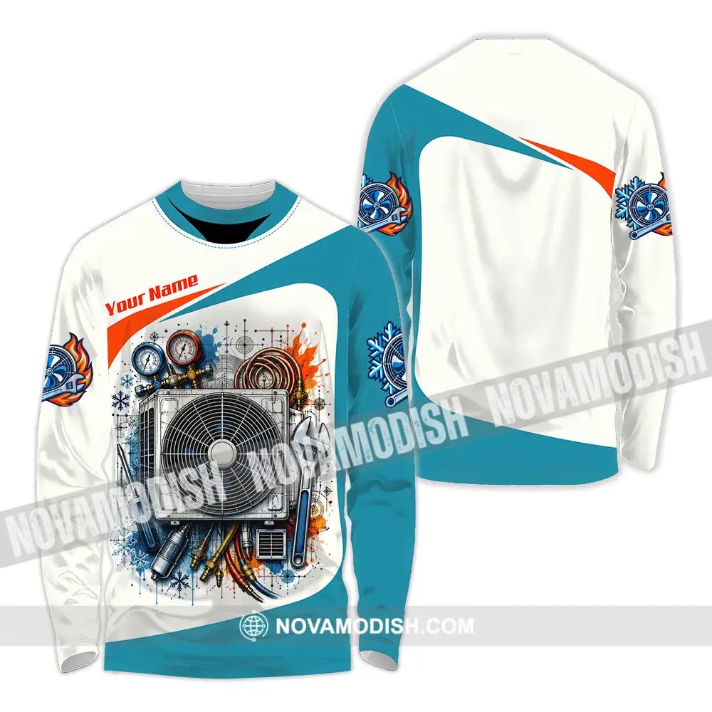 Unisex Shirt - Custom Plumber Shirt - Long Sleeve Shirt / S - T-shirt