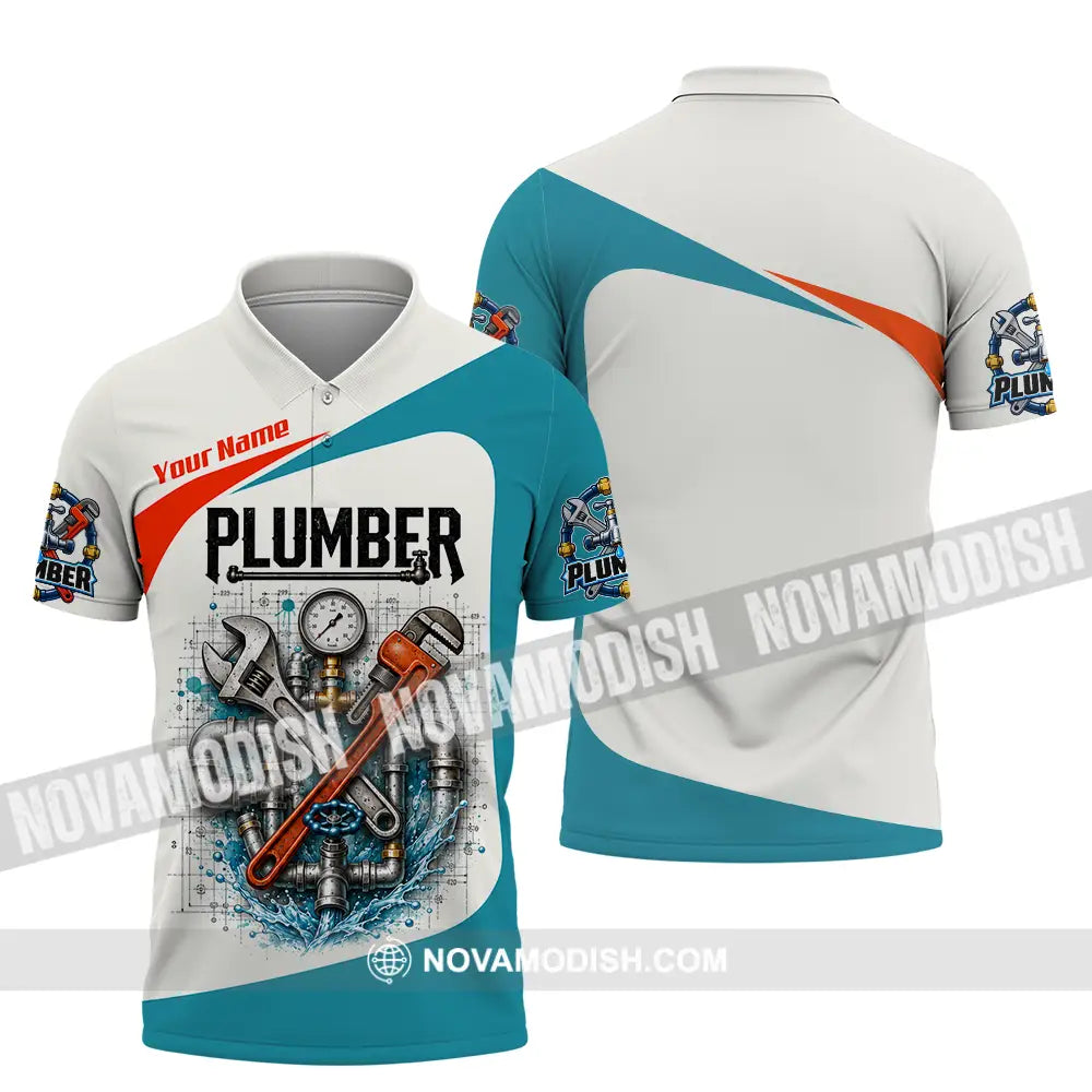 Unisex Shirt - Custom Plumber Shirt - Polo Shirt / S - T-shirt