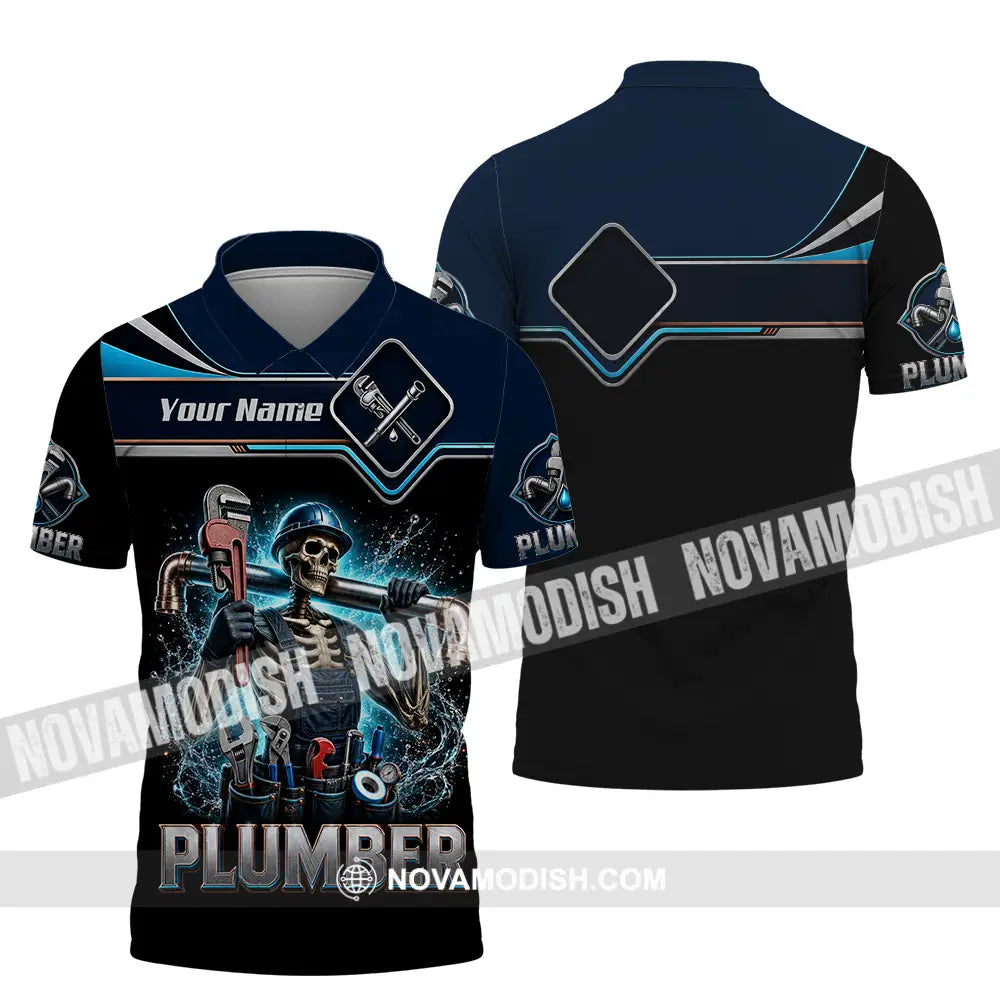 Unisex Shirt - Custom Plumber Shirt - Polo Shirt / S - T-shirt