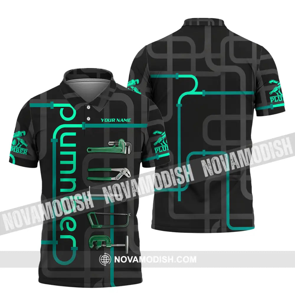 Unisex Shirt - Custom Plumber Shirt - Polo Shirt / S - T-shirt