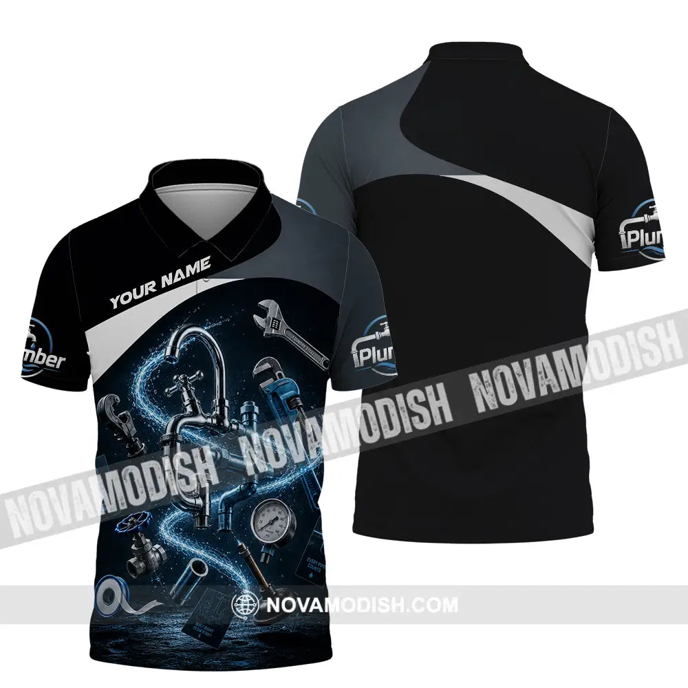 Unisex Shirt - Custom Plumber Shirt - Polo Shirt / S - T-shirt