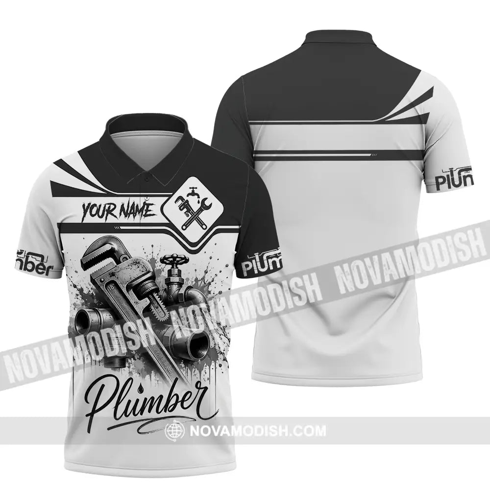 Unisex Shirt - Custom Plumber Shirt - Polo Shirt / S - T-shirt