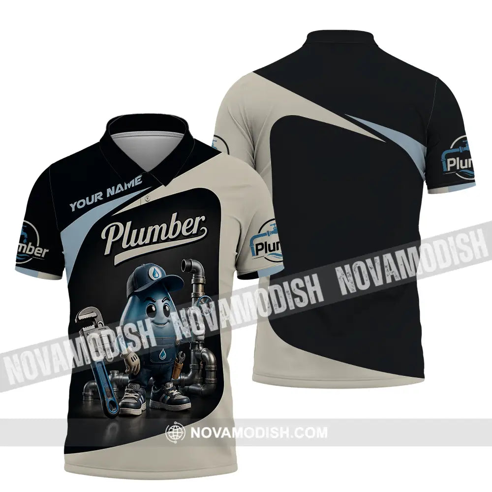 Unisex Shirt - Custom Plumber Shirt - Polo Shirt / S - T-shirt