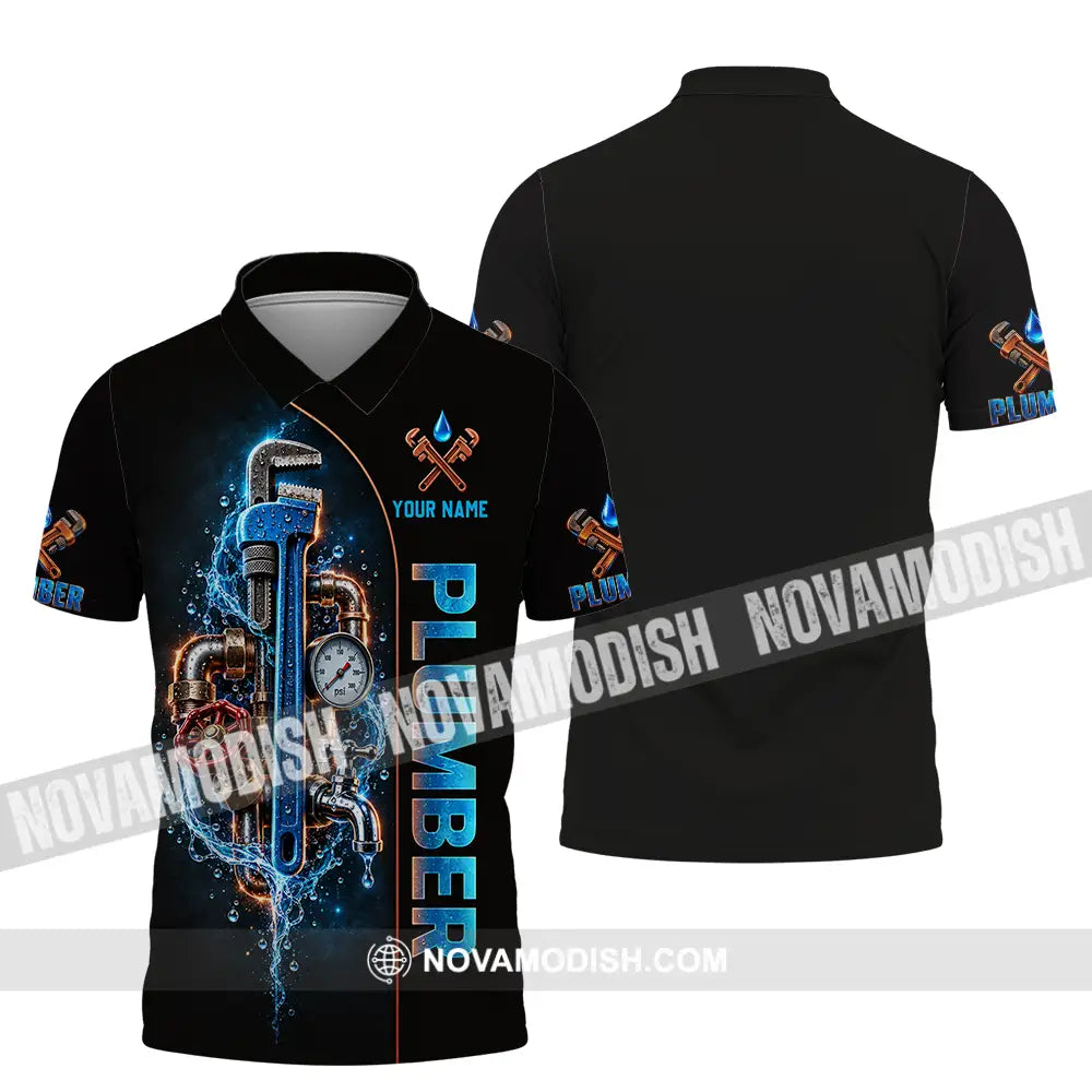 Unisex Shirt - Custom Plumber Shirt - Polo Shirt / S - T-shirt
