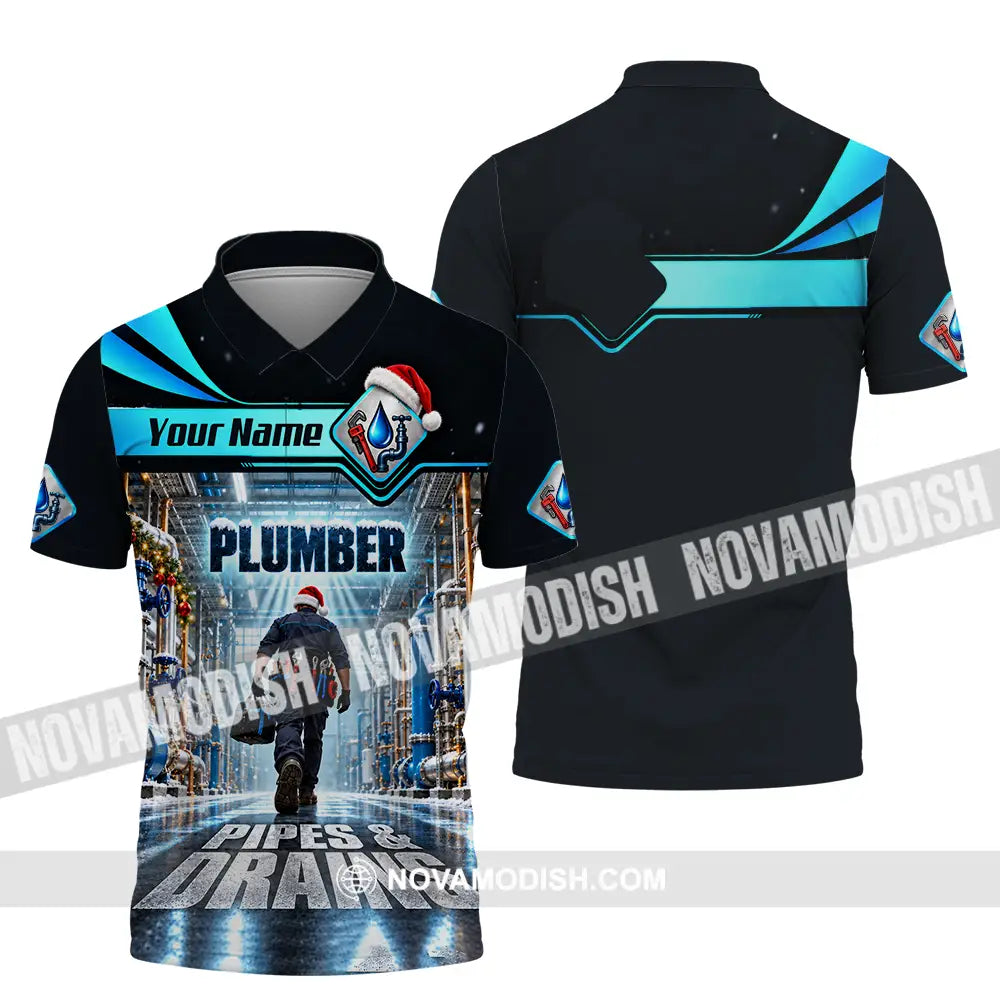 Unisex Shirt - Custom Plumber Shirt - Polo Shirt / S - T-shirt