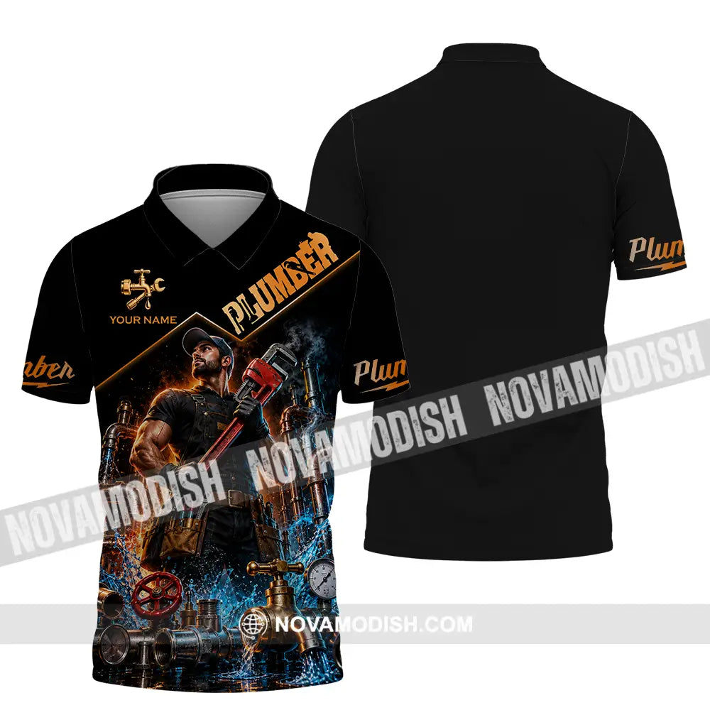 Unisex Shirt - Custom Plumber Shirt - Polo Shirt / S - T-shirt