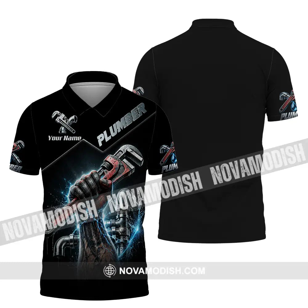 Unisex Shirt - Custom Plumber Shirt - Polo Shirt / S - T-shirt