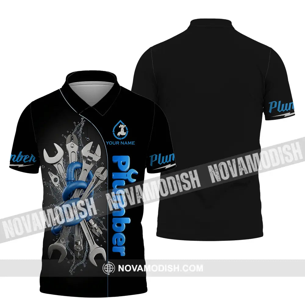 Unisex Shirt - Custom Plumber Shirt - Polo Shirt / S - T-shirt