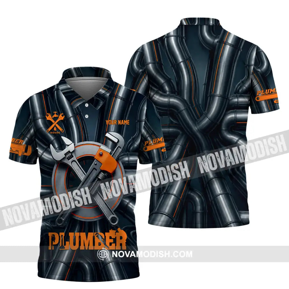 Unisex Shirt - Custom Plumber Shirt - Polo Shirt / S - T-shirt