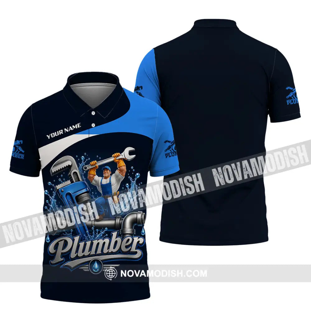Unisex Shirt - Custom Plumber Shirt - Polo Shirt / S - T-shirt