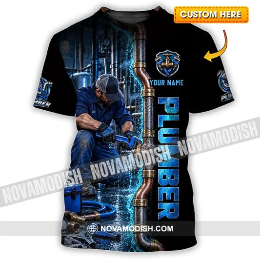 Unisex Shirt - Custom Plumber Shirt - T-shirt