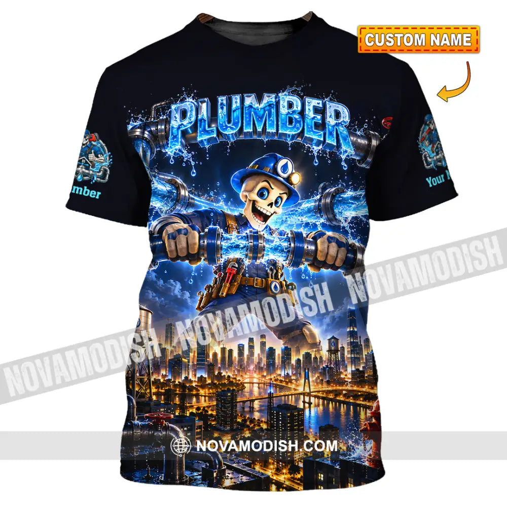 Unisex Shirt - Custom Plumber Shirt - T-shirt