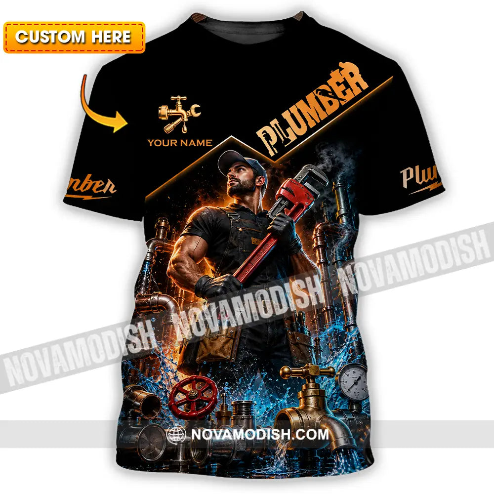 Unisex Shirt - Custom Plumber Shirt - T-shirt