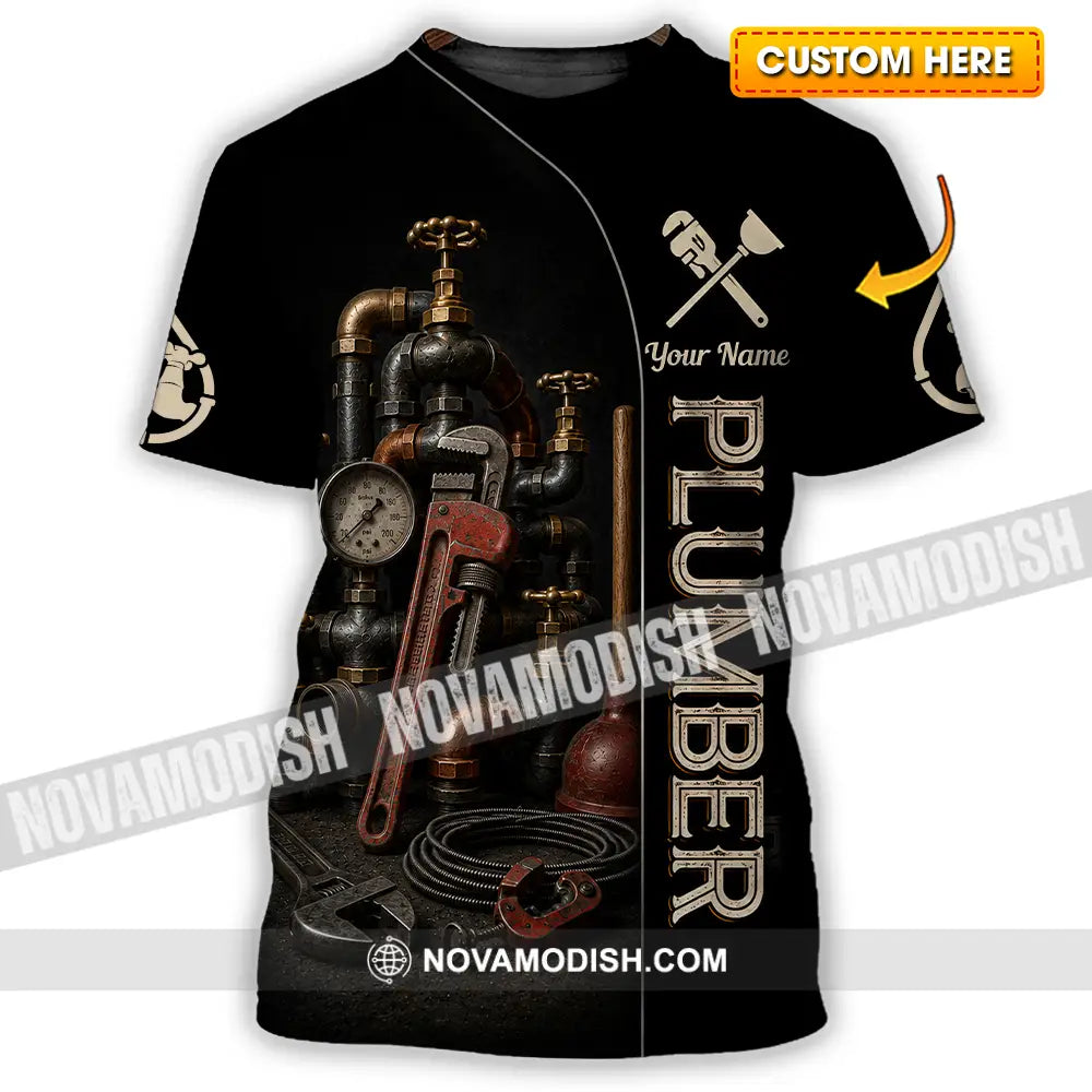 Unisex Shirt - Custom Plumber Shirt - T-shirt