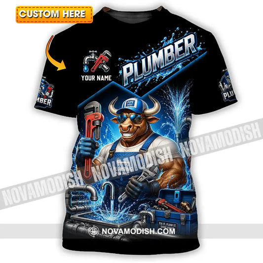 Unisex Shirt - Custom Plumber Shirt - T-shirt