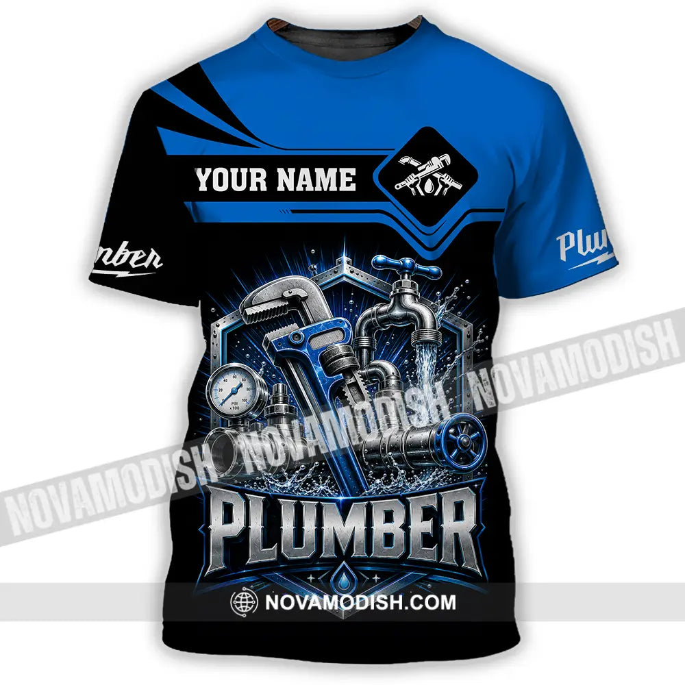 Unisex Shirt - Custom Plumber Shirt - T-Shirt / S - T-shirt