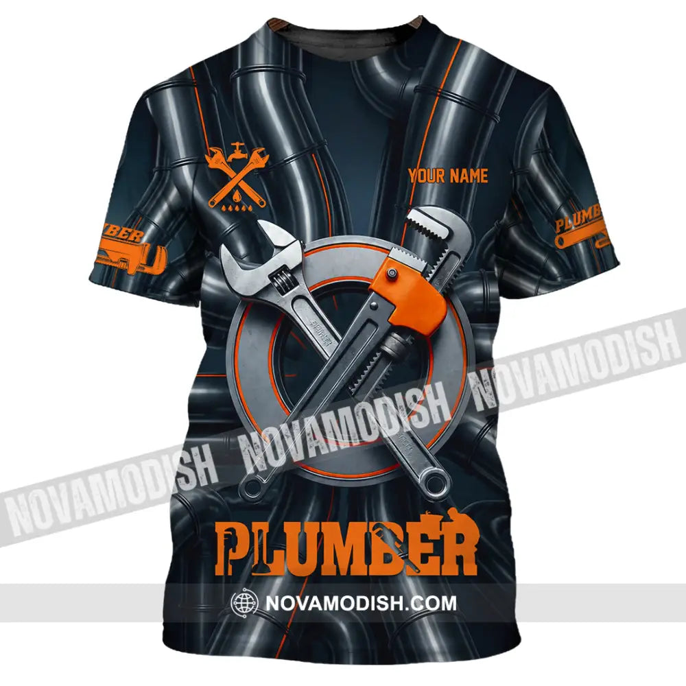 Unisex Shirt - Custom Plumber Shirt - T-Shirt / S - T-shirt