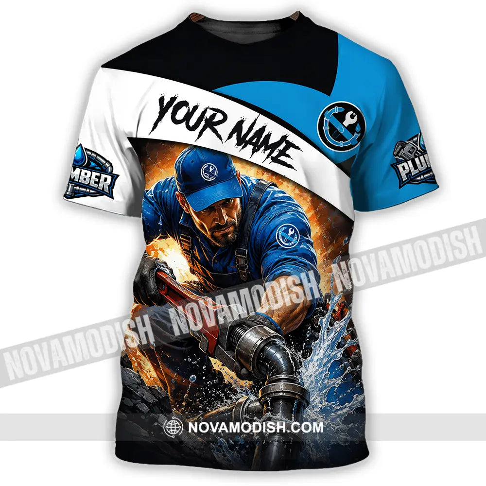 Unisex Shirt - Custom Plumber Shirt - T-Shirt / S - T-shirt